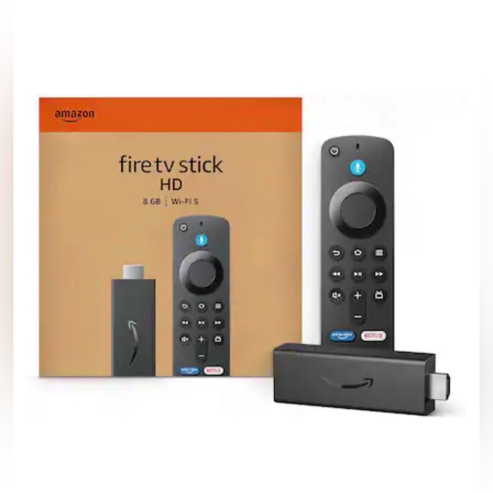 Amazon FireStick (firetv) Smart TV Streaming Device- Black, HD, 8GB, (2024) NWT!